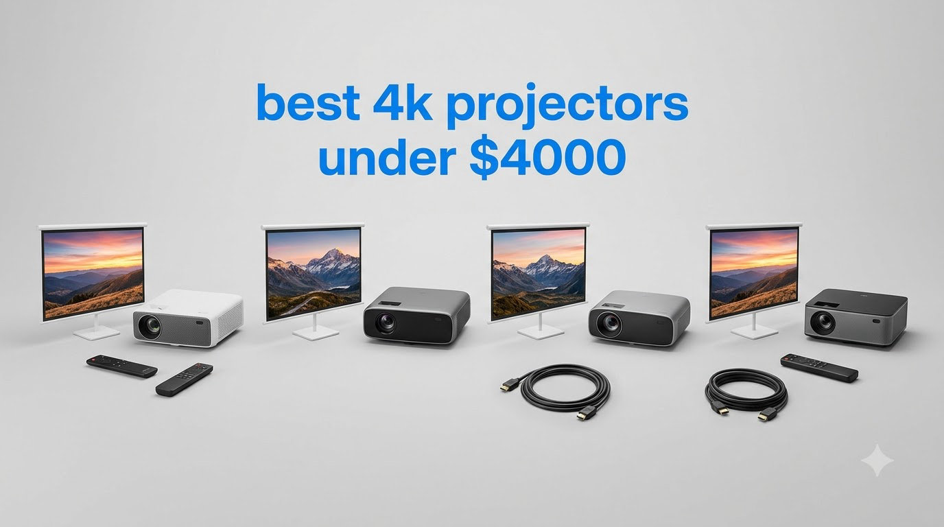 best 4k projectors under $4000