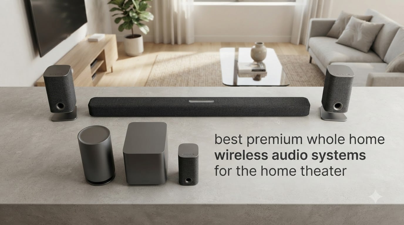 best premium whole home wireless audio systems for the home theater