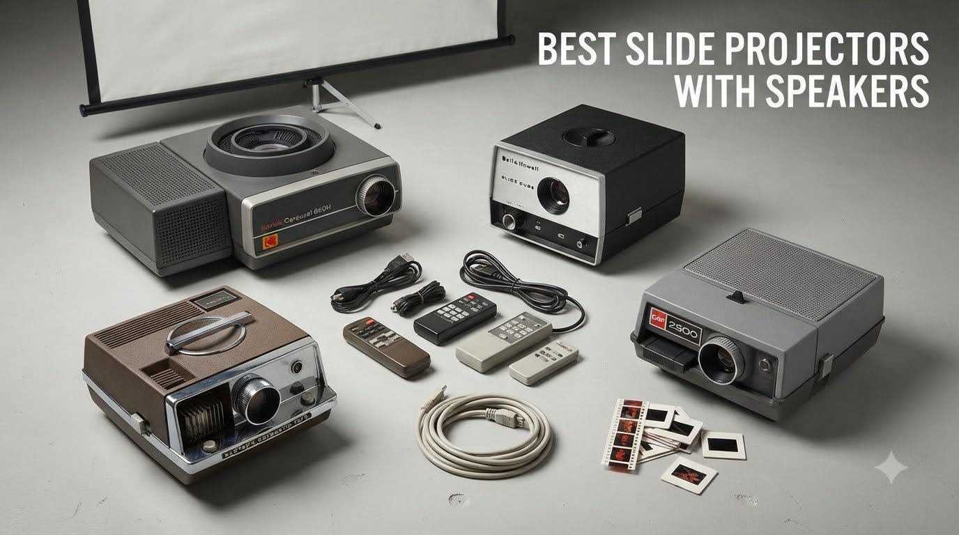 best slide projectors with speakers