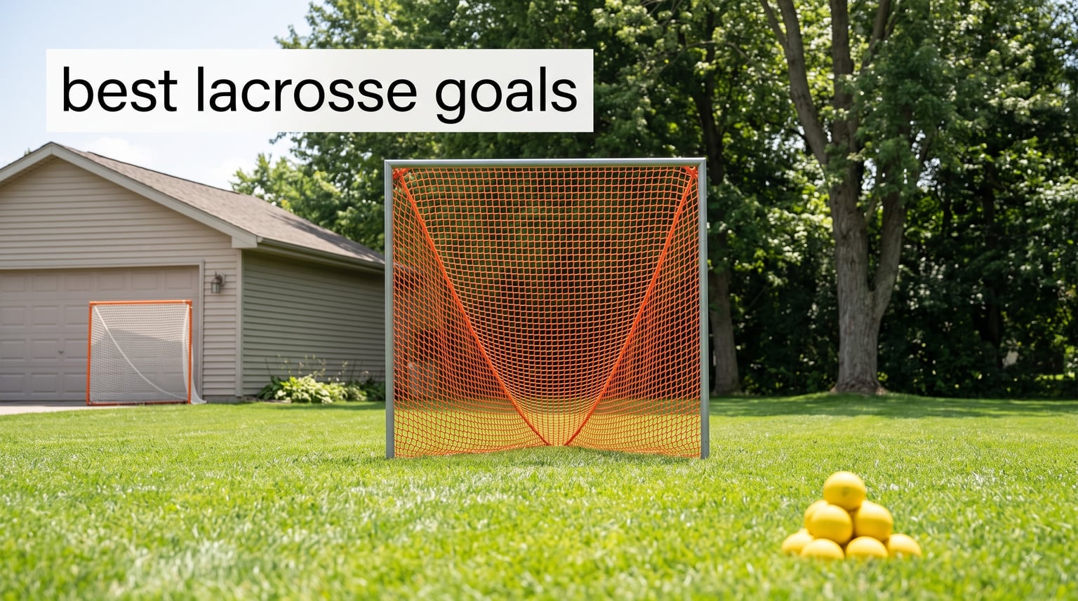 best lacrosse goals