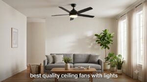 best quality ceiling fans with lights