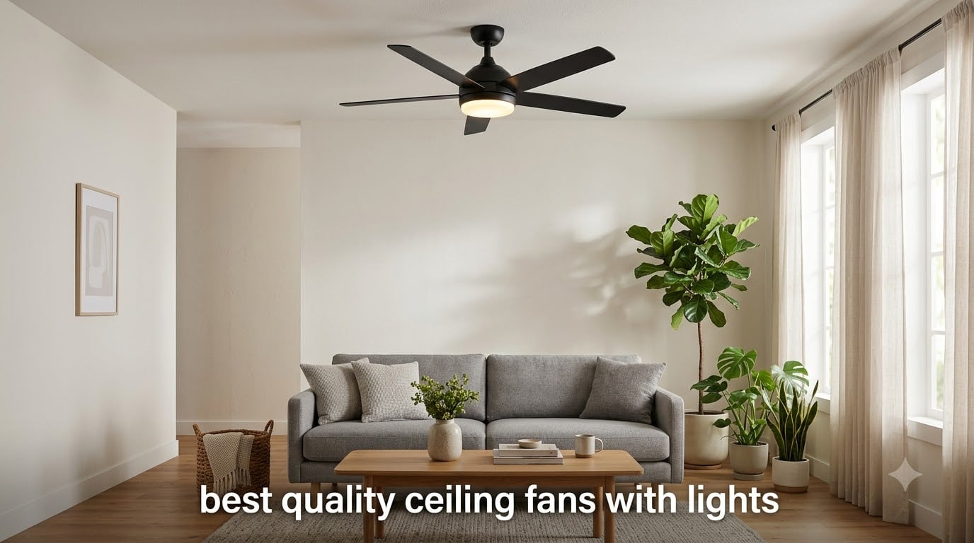 best quality ceiling fans with lights