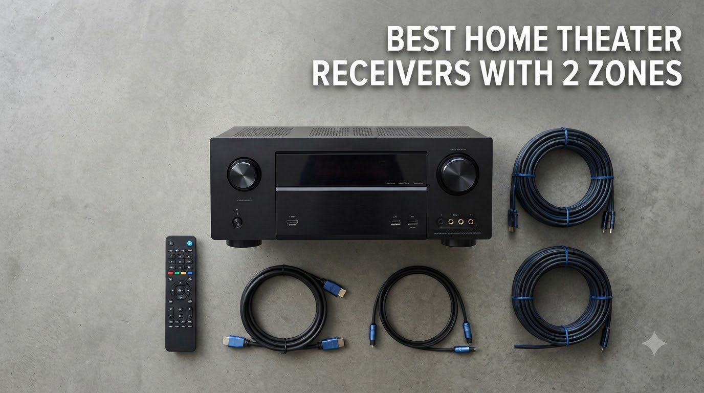 best home theater receivers with 2 zones
