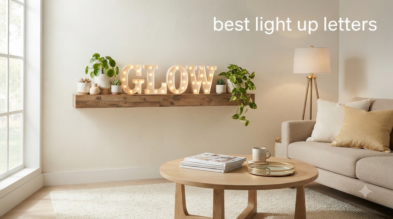 best light up letters