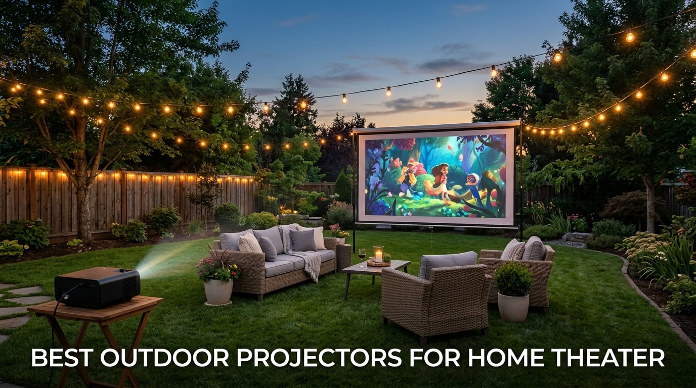 best outdoor projectors for home theater