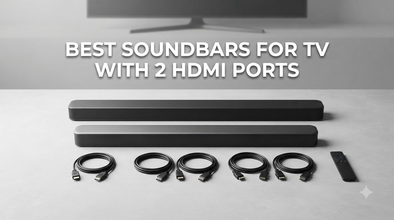 best soundbars for tv with 2 hdmi ports
