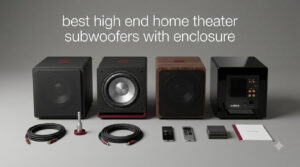 best high end home theater subwoofers with enclosure