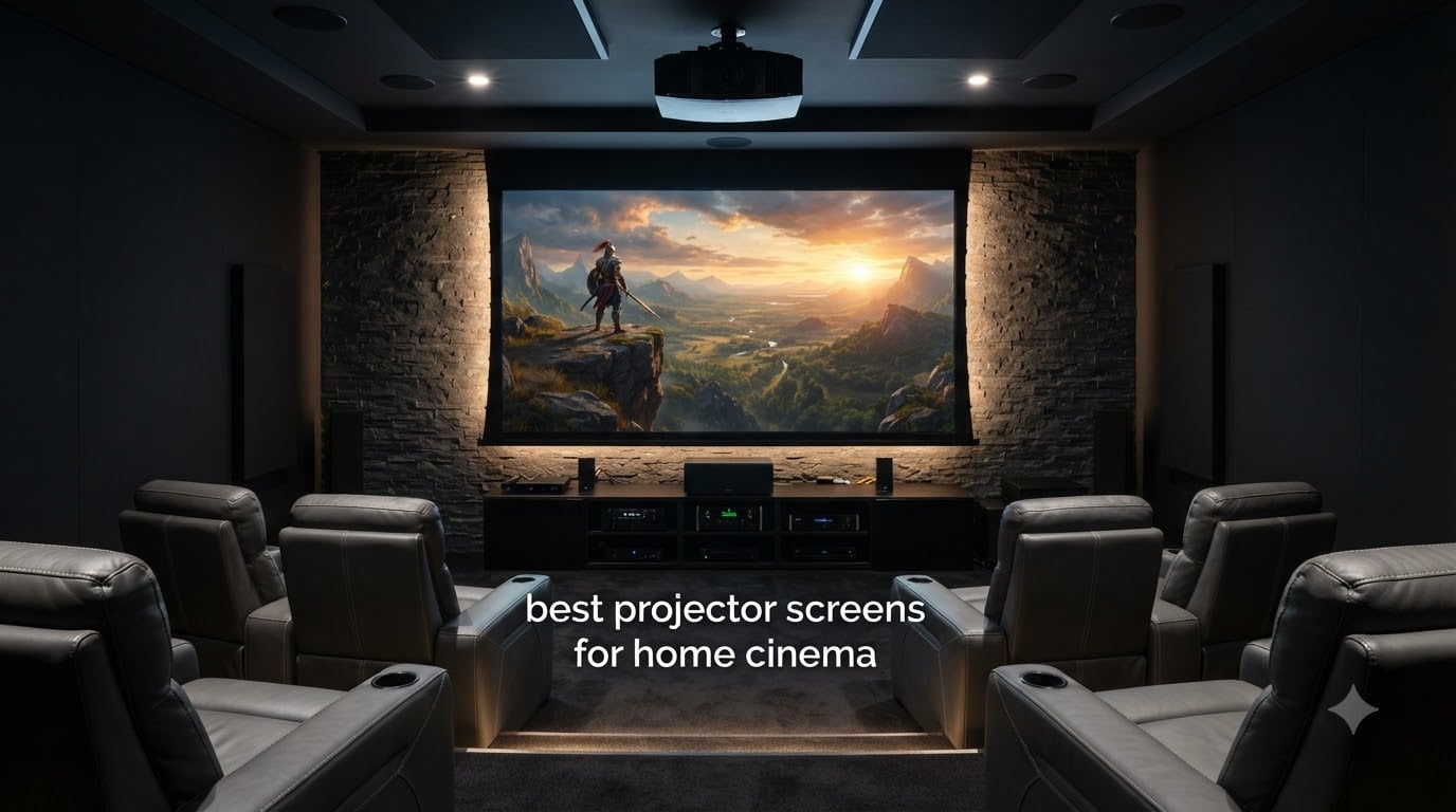 best projector screens for home cinema