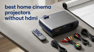 best home cinema projectors without hdmi
