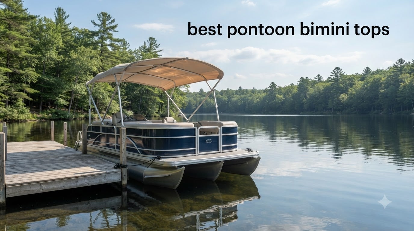 best pontoon bimini tops