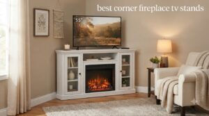 best corner fireplace tv stands
