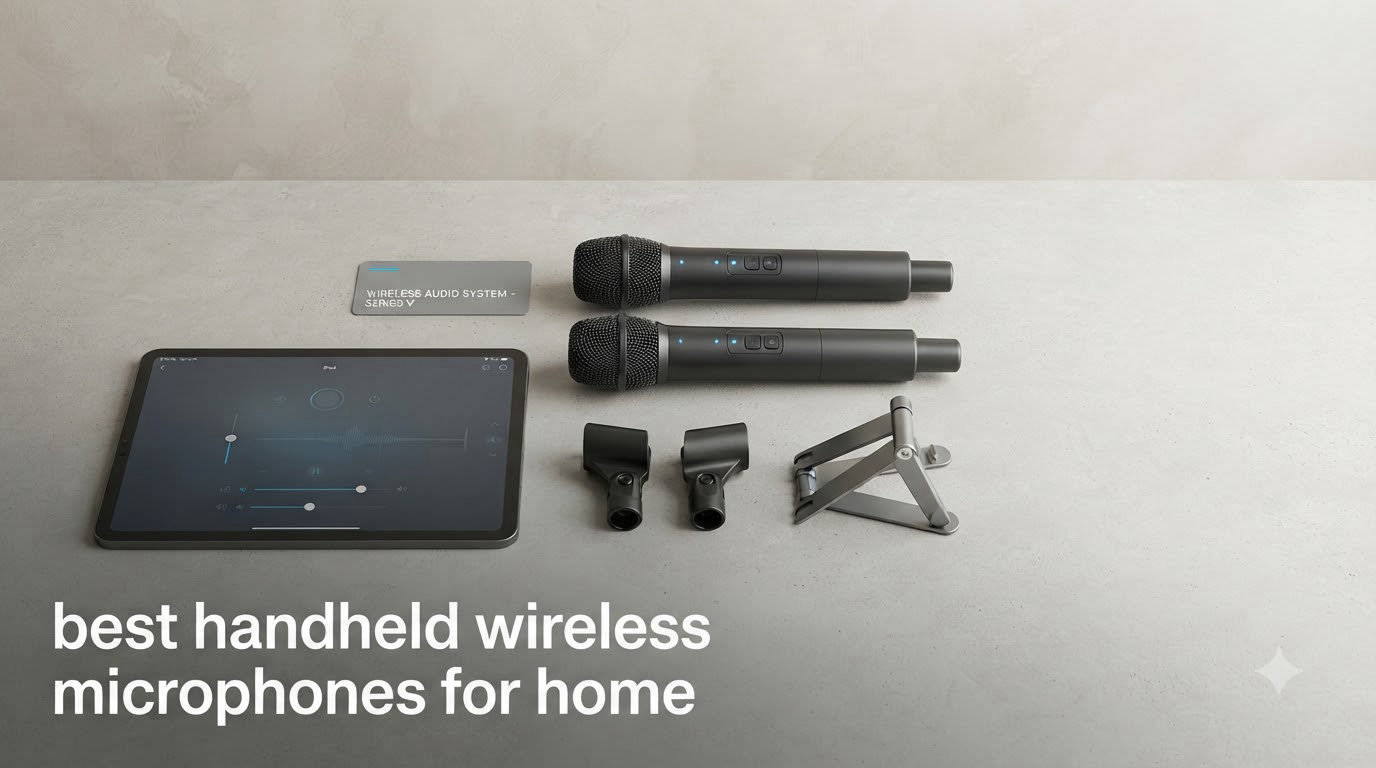 best handheld wireless microphones for home