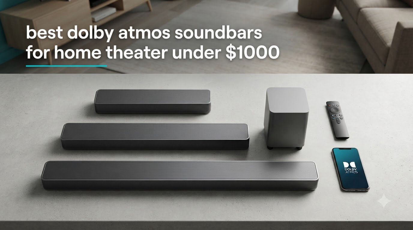best dolby atmos soundbars for home theater under $1000