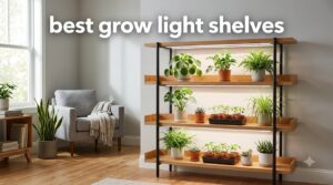 best grow light shelves