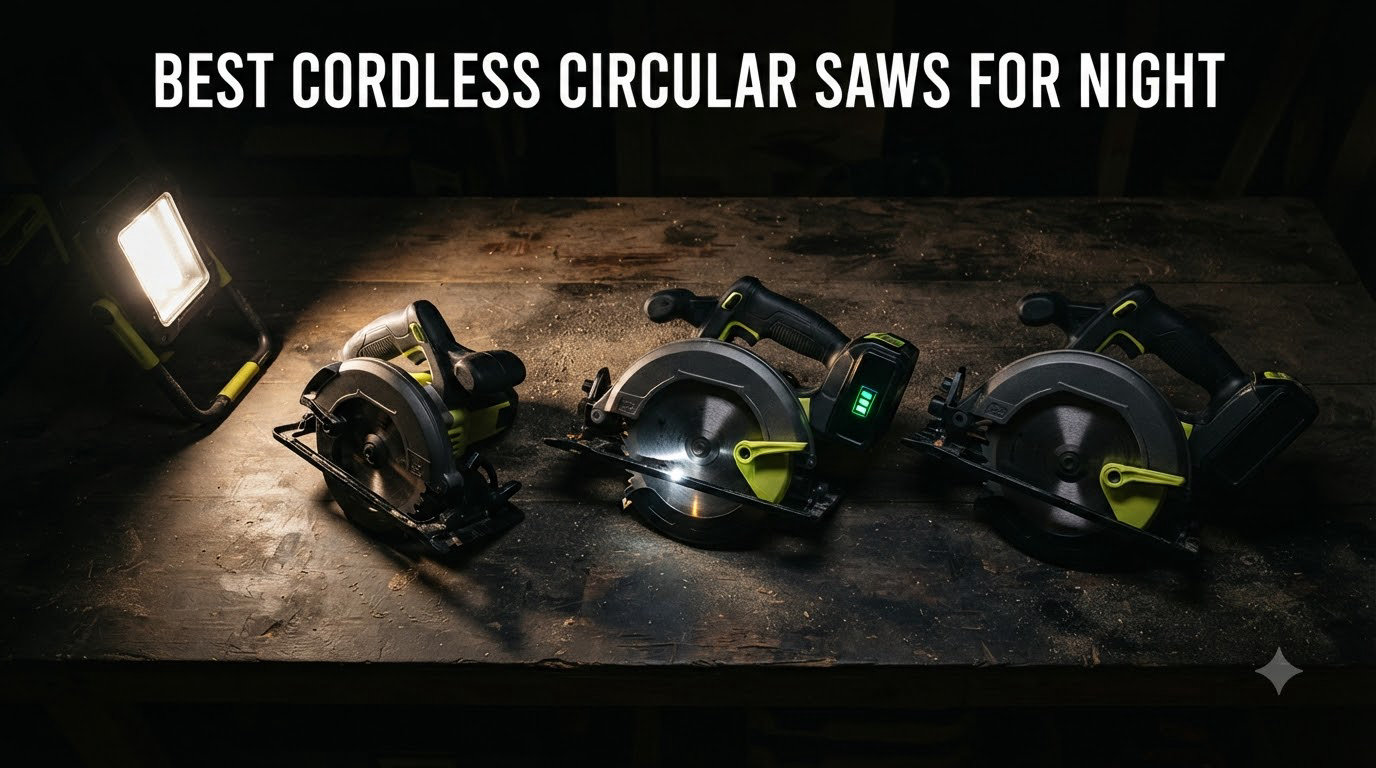 best cordless circular saws for night