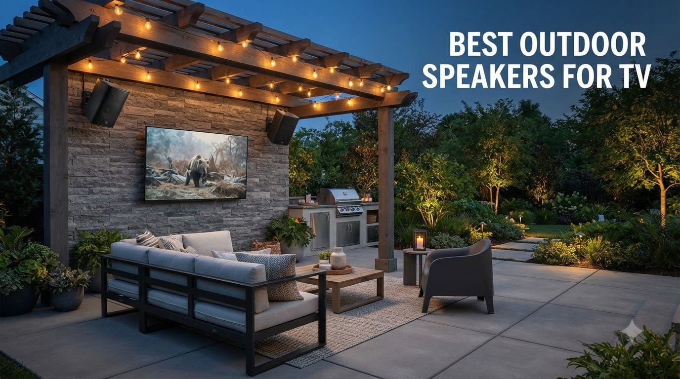 best outdoor speakers for tv