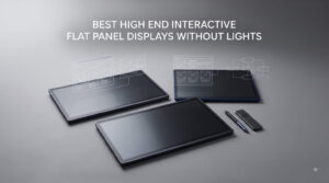best high end interactive flat panel displays without lights