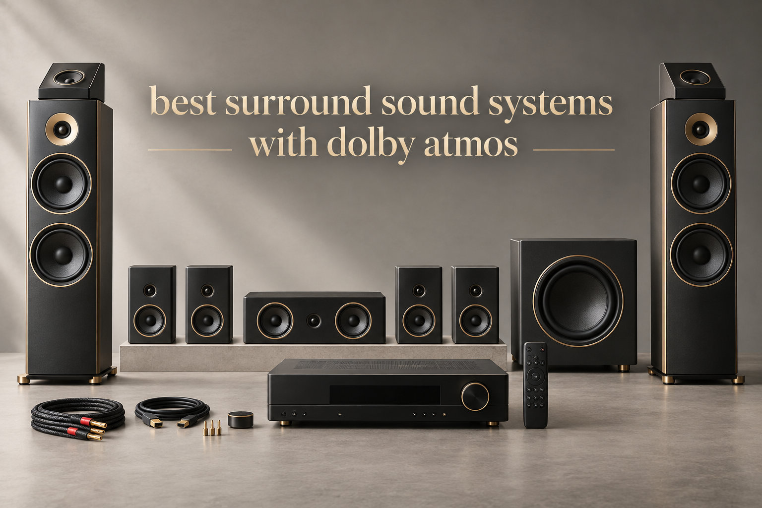 best surround sound systems with dolby atmos