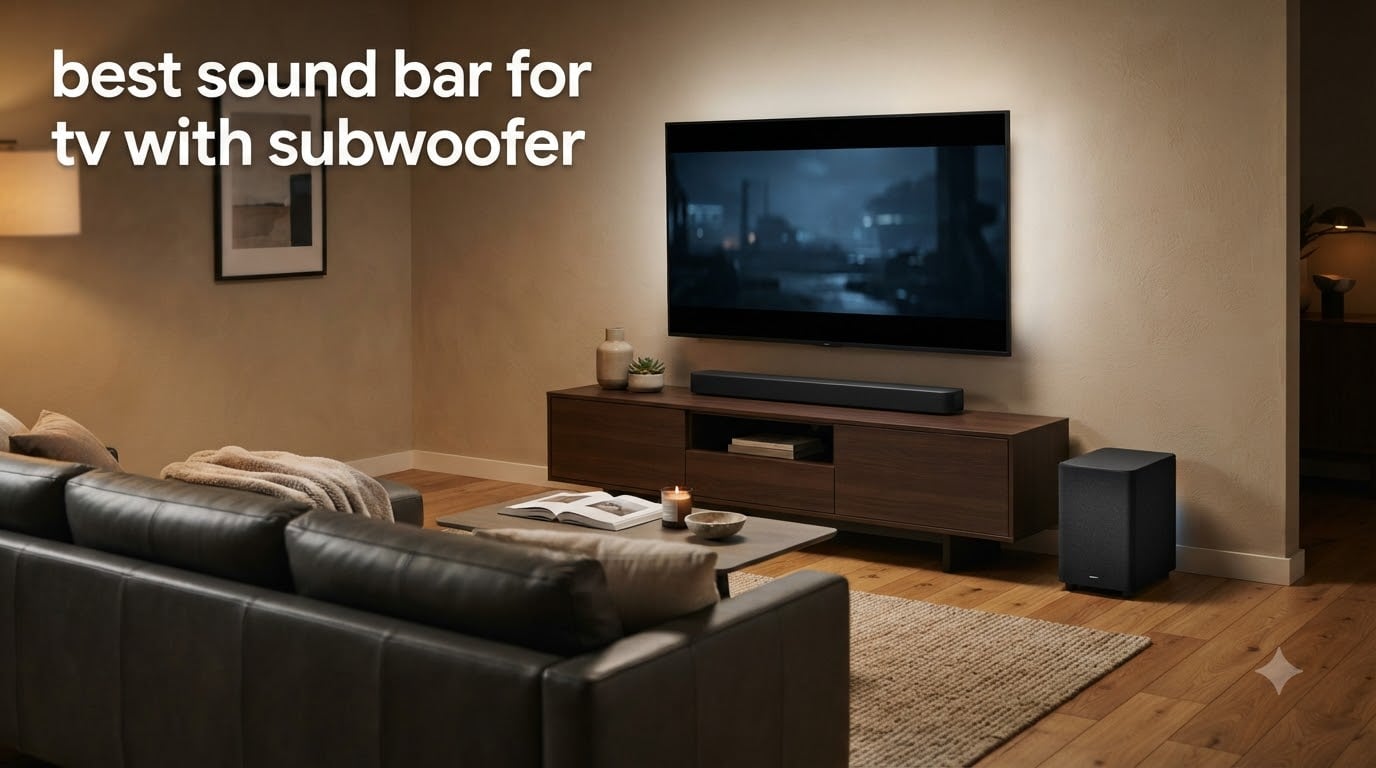 best sound bar for tv with subwoofer