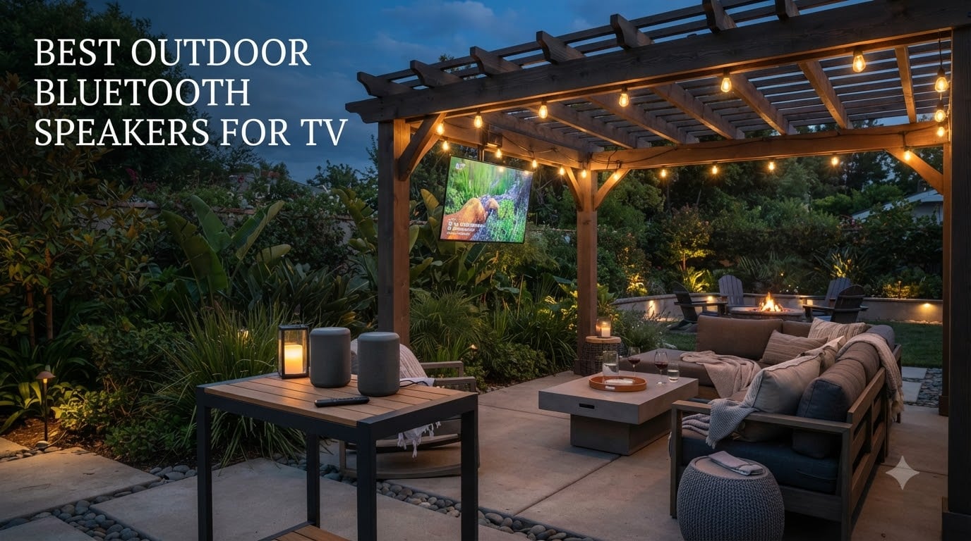 best outdoor bluetooth speakers for tv