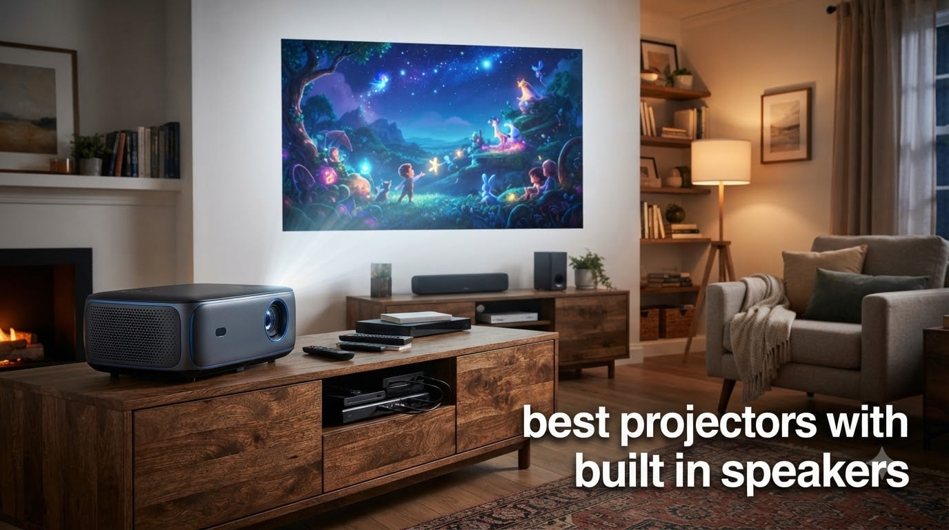 best projectors with built in speakers