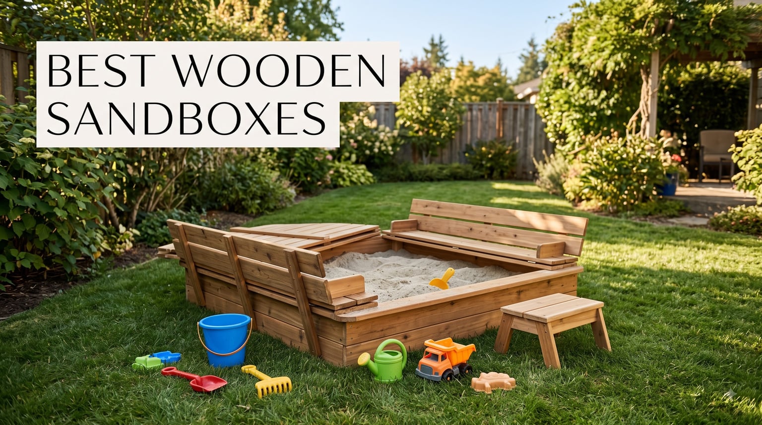 best wooden sandboxes