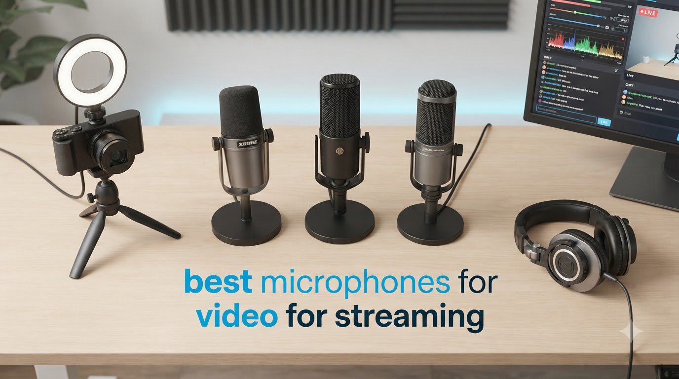 best microphones for video for streaming