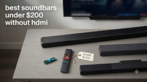 best soundbars under $200 without hdmi