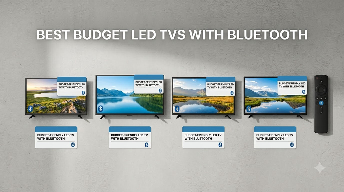best budget led tvs with bluetooth