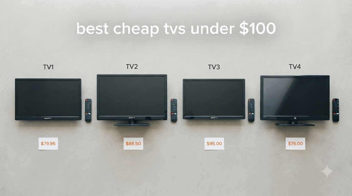 best cheap tvs under $100