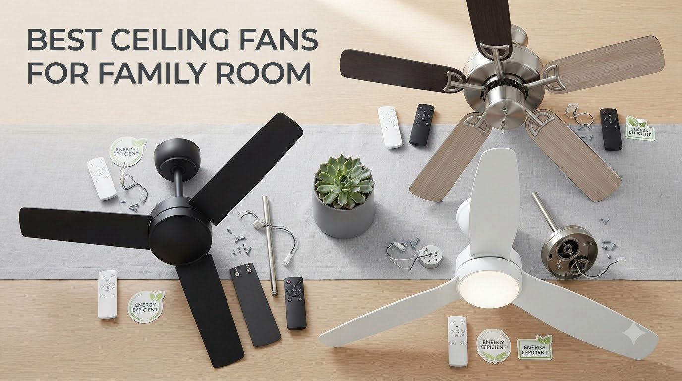 best ceiling fans for family room