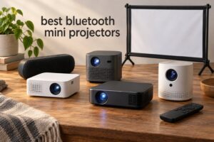 best bluetooth mini projectors