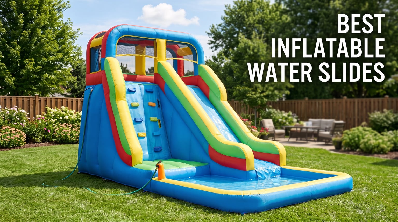best inflatable water slides