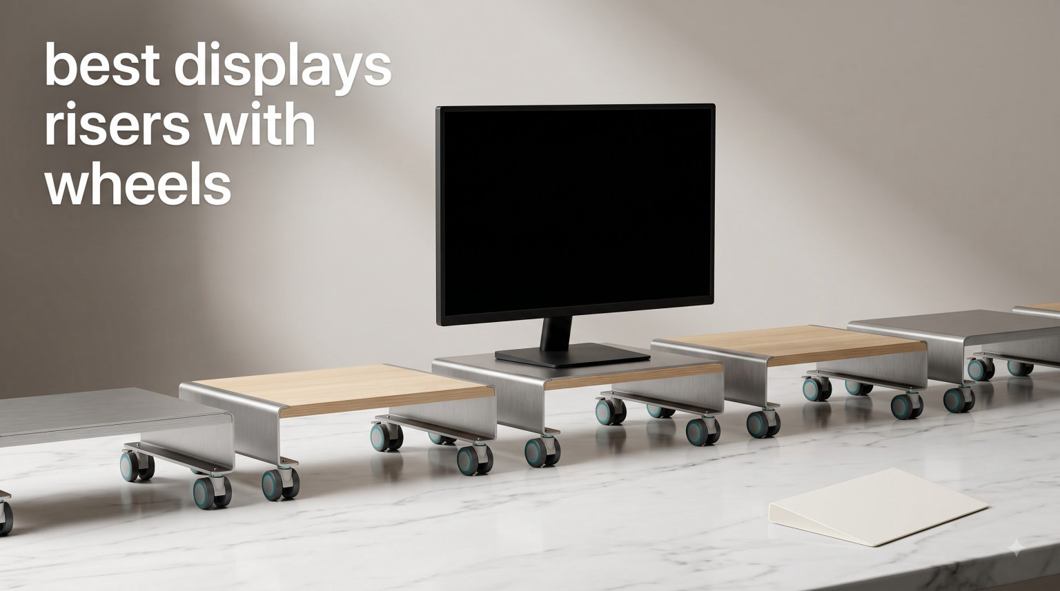 best displays risers with wheels