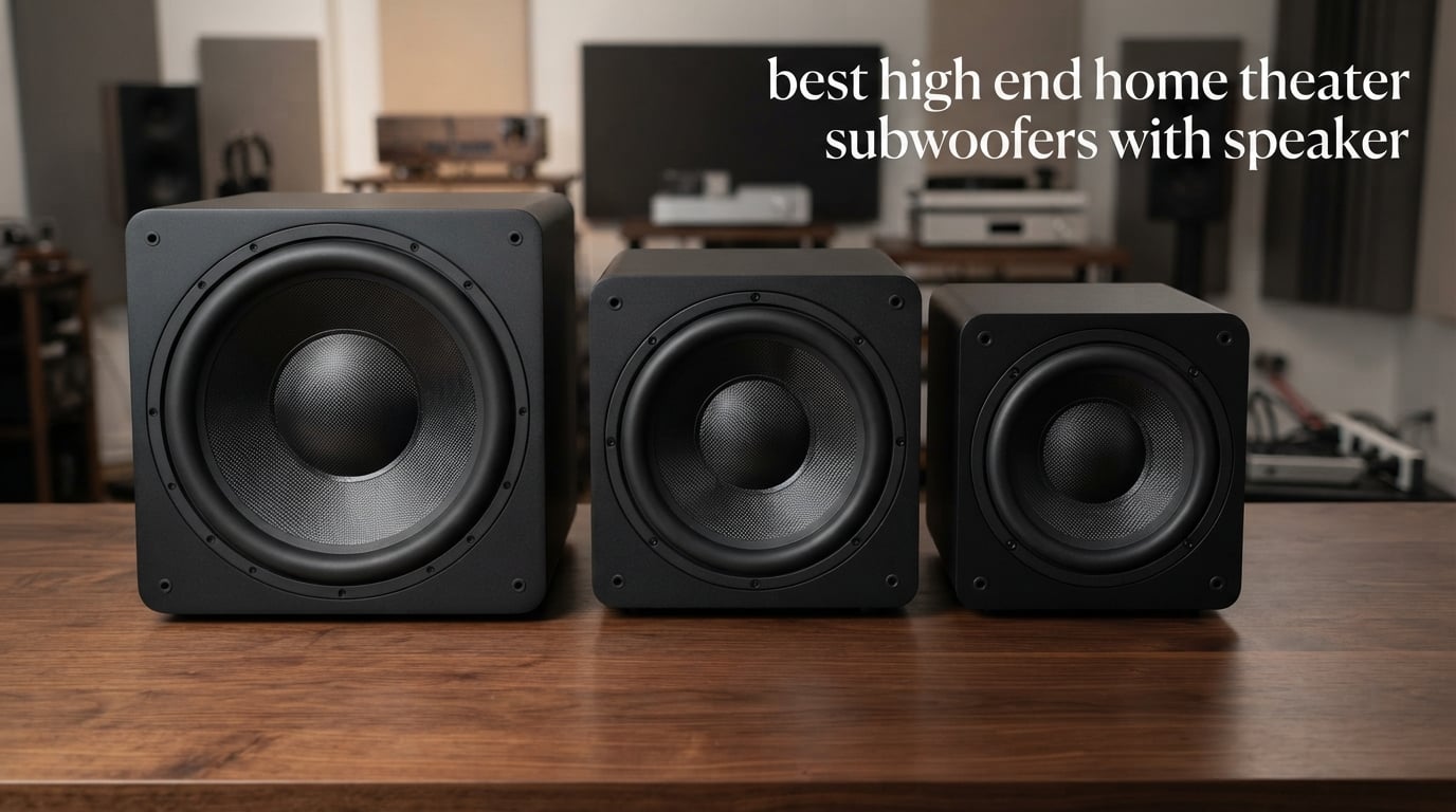 best high end home theater subwoofers with speaker