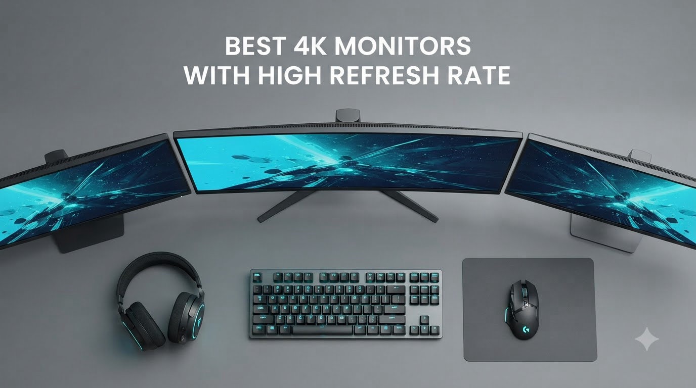 best 4k monitors with high refresh rate