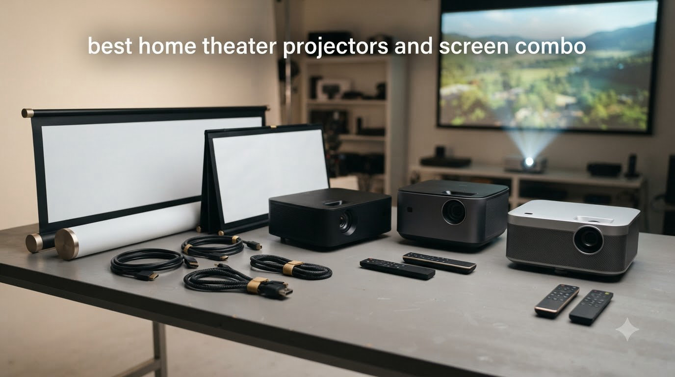best home theater projectors and screen combo