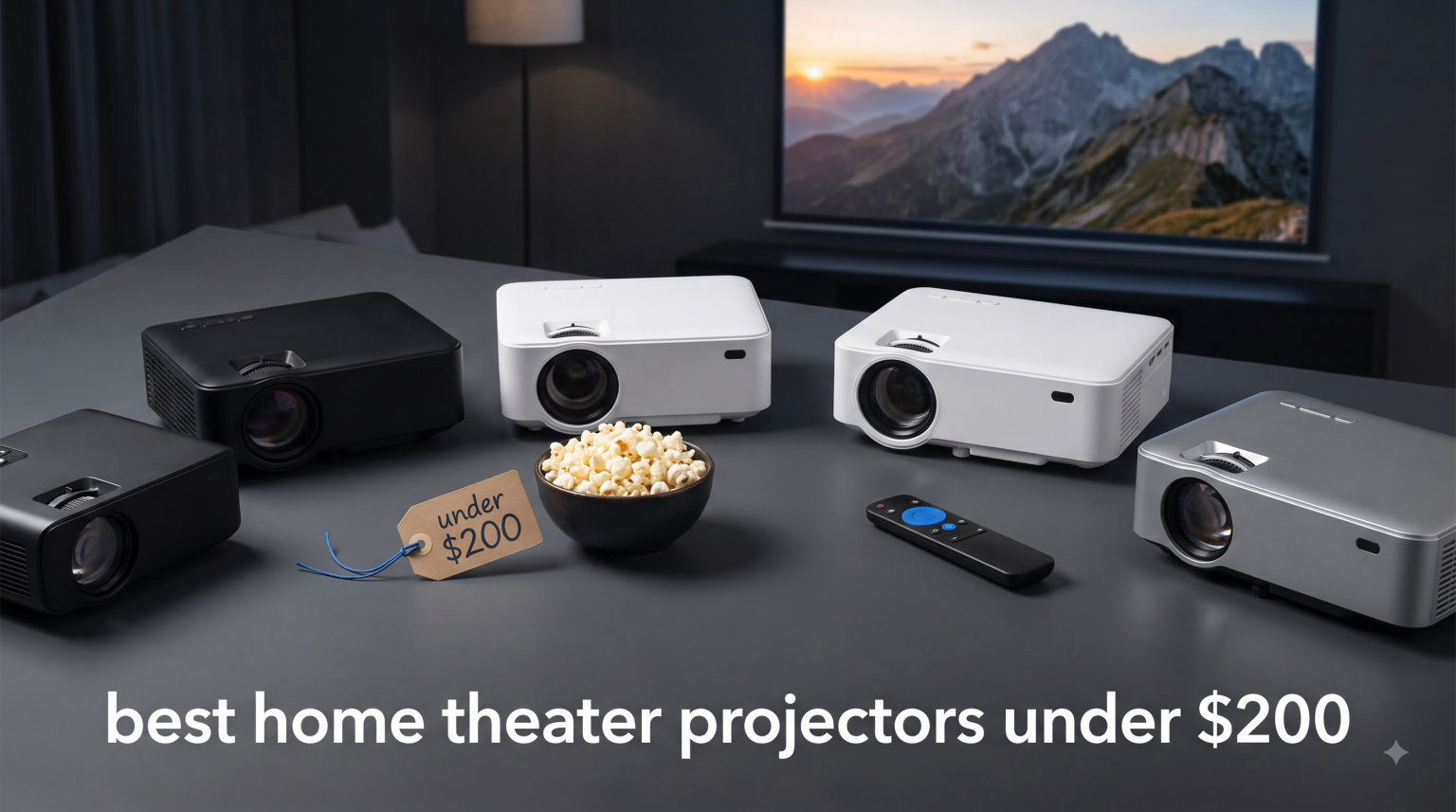 best home theater projectors under $200
