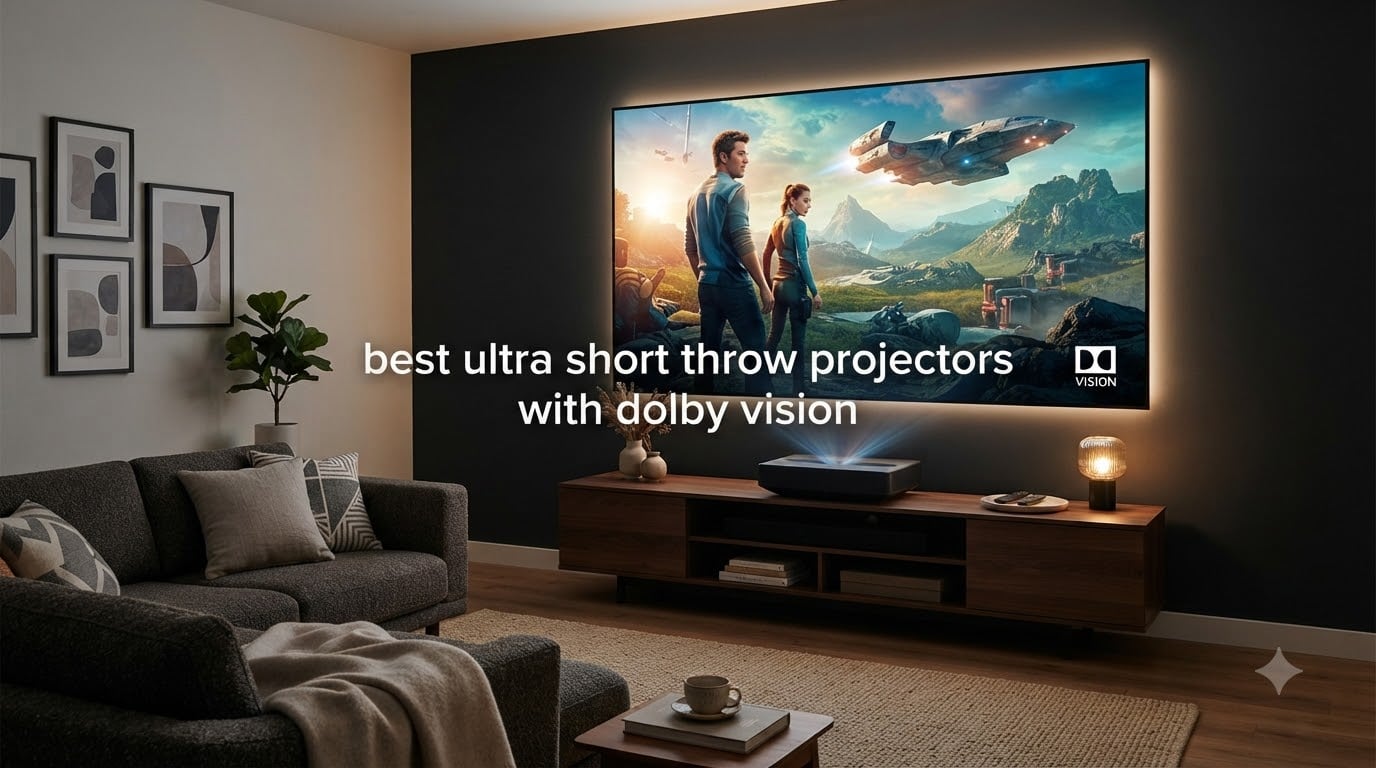 best ultra short throw projectors with dolby vision