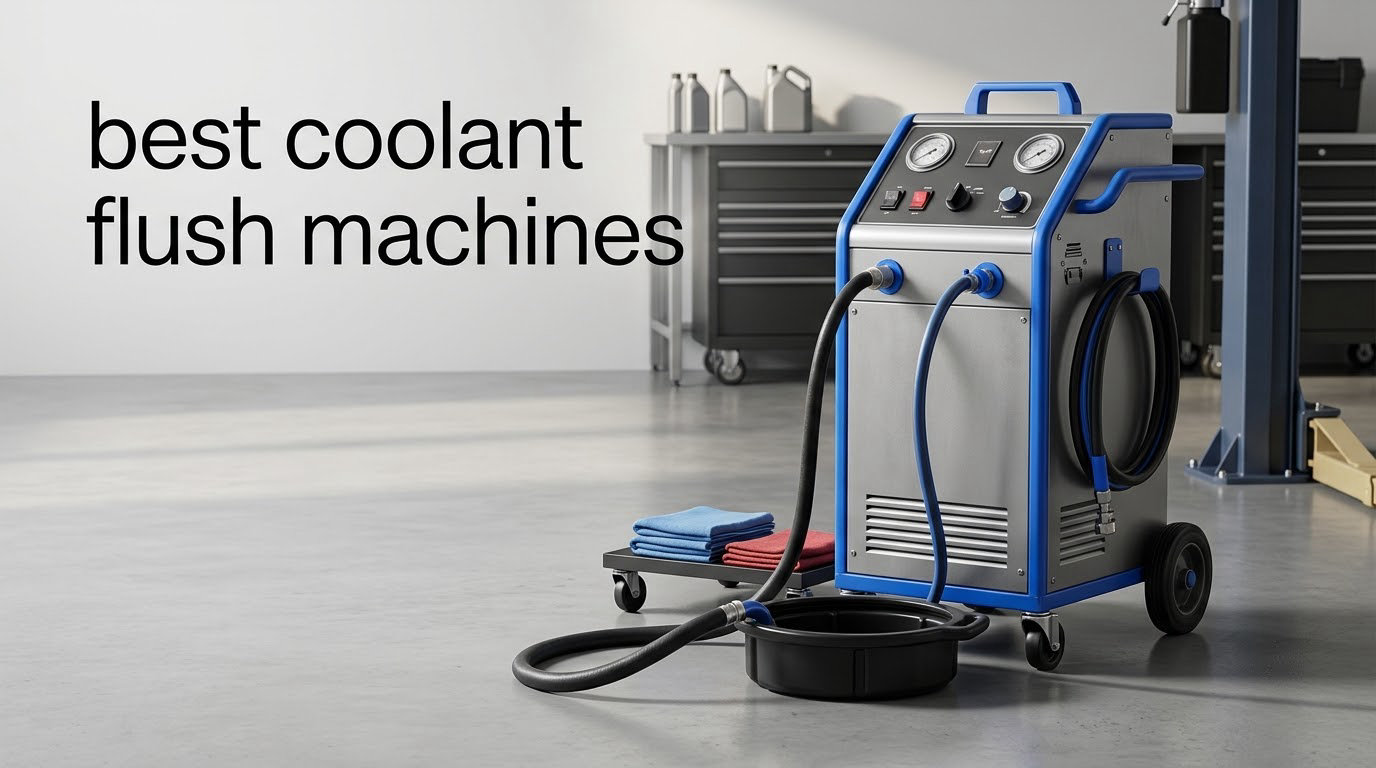 best coolant flush machines