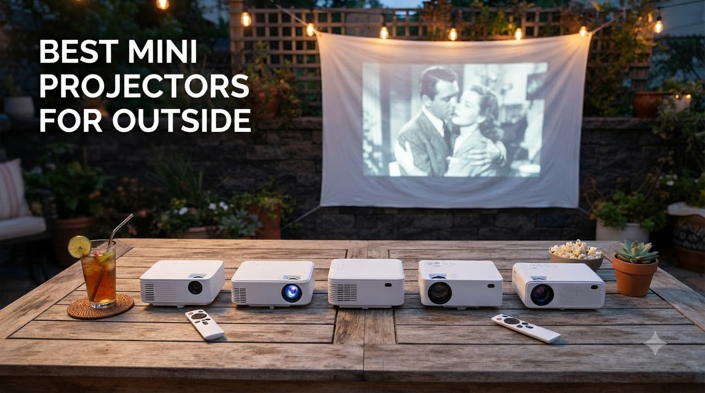 best mini projectors for outside