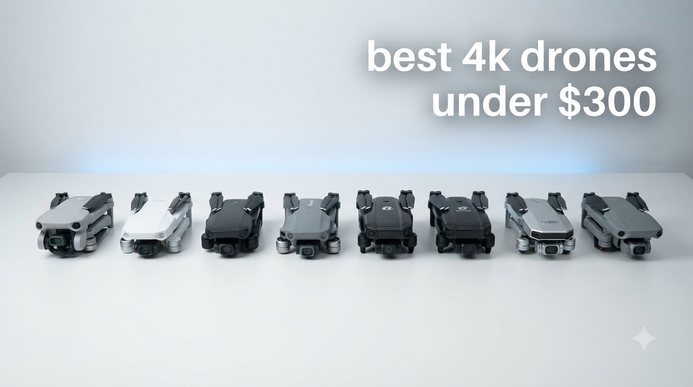 best 4k drones under $300