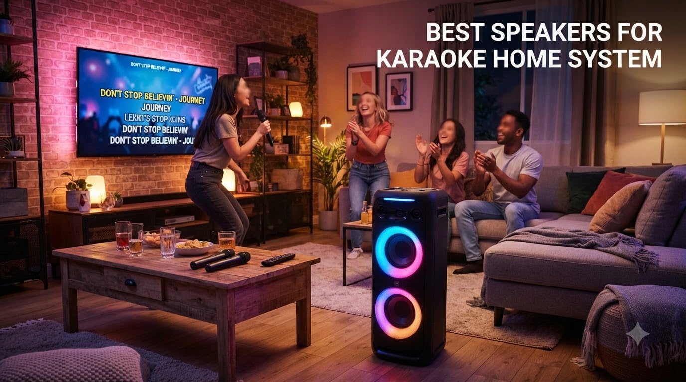 best speakers for karaoke home system