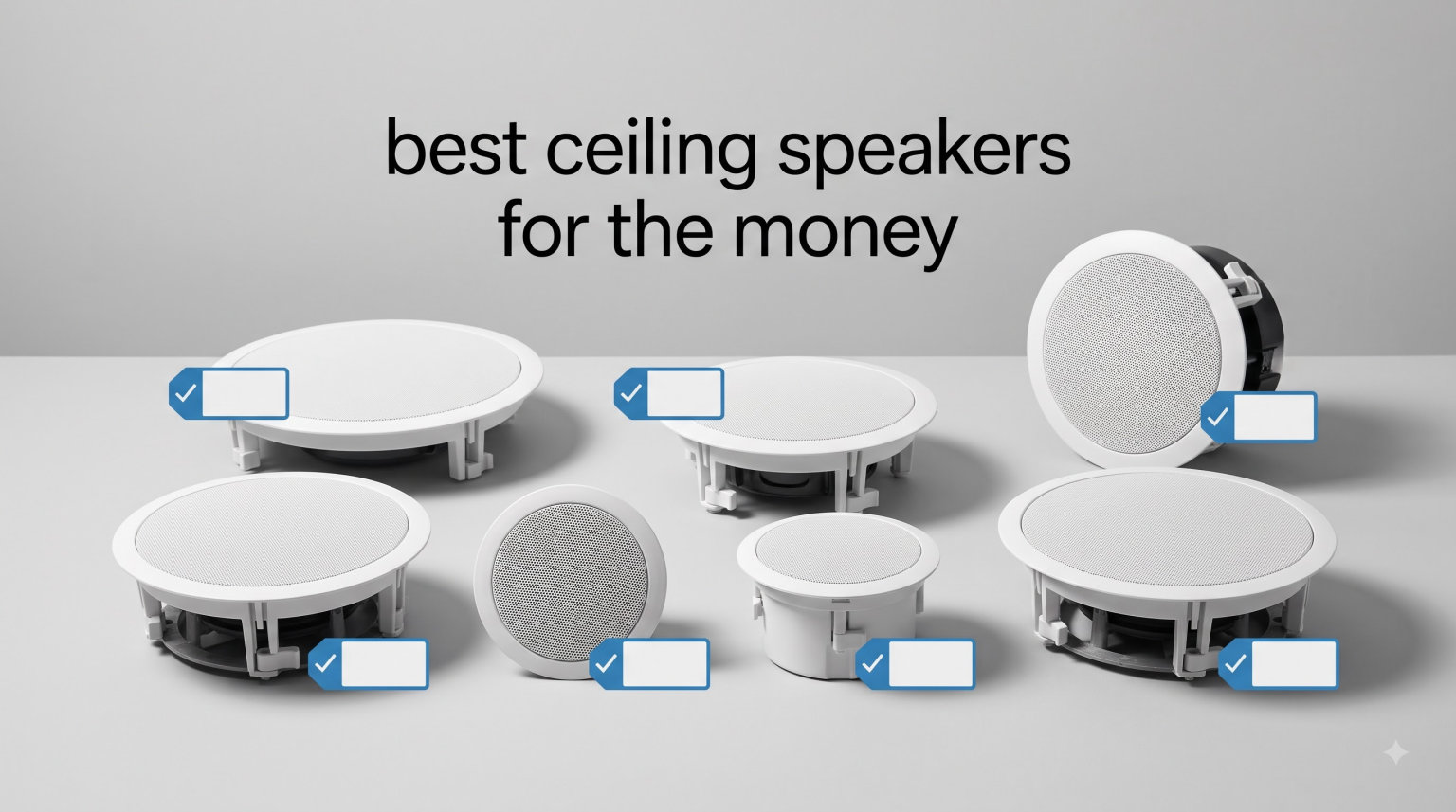 best ceiling speakers for the money