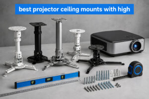 best projector ceiling mounts with high