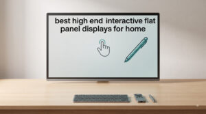 best high end interactive flat panel displays for home