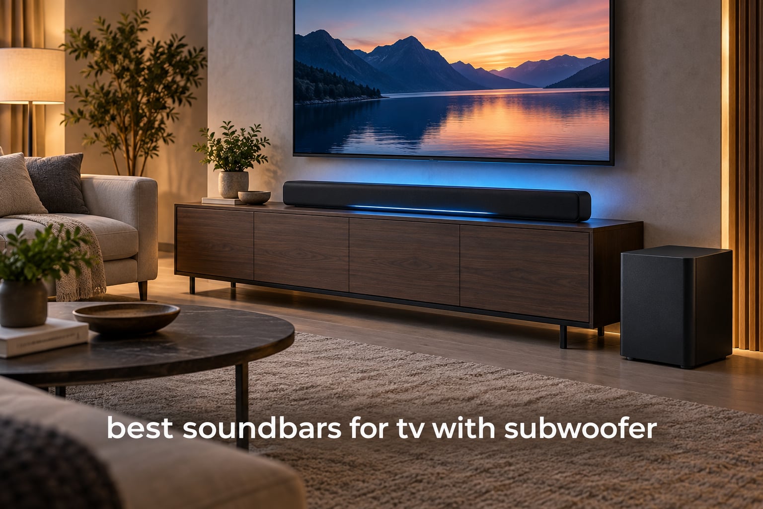 best soundbars for tv with subwoofer