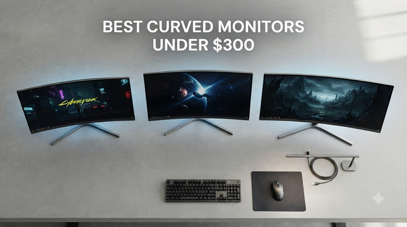 best curved monitors under $300
