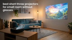 best short throw projectors for small room without glasses