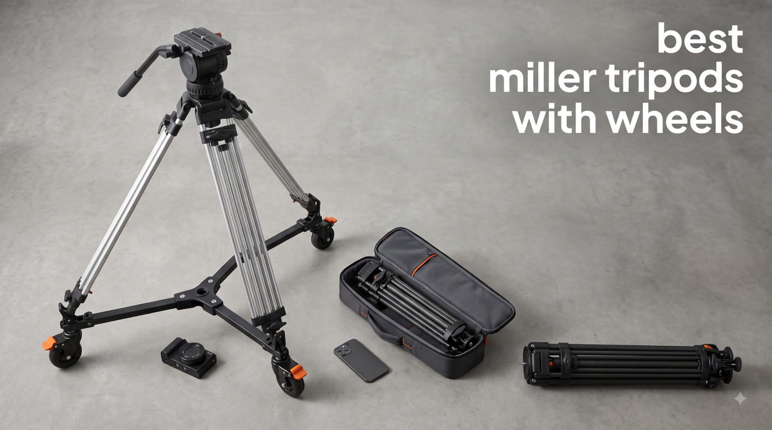 best miller tripods with wheels